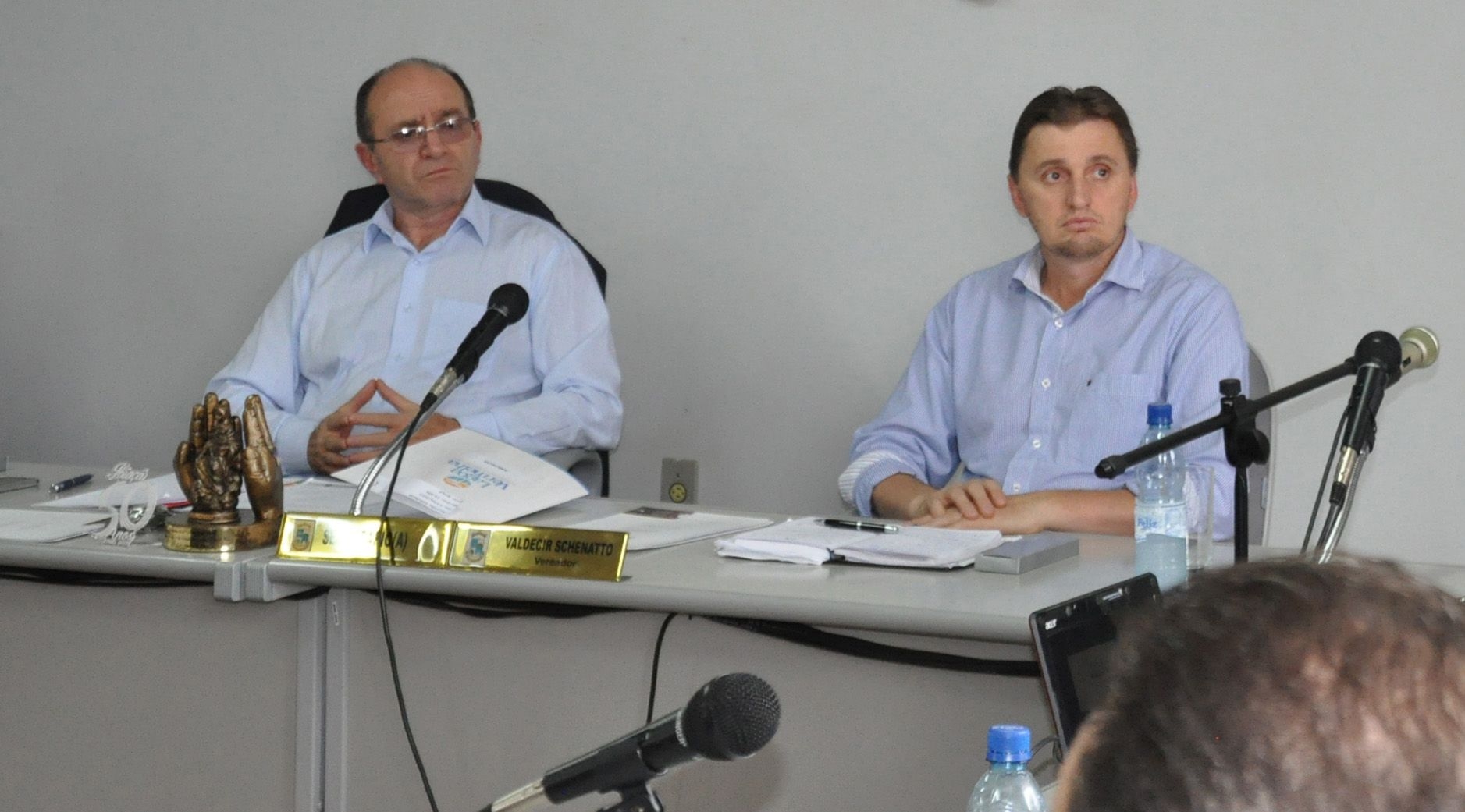 O atual presidente Getulio Cerioli repassará o cargo ao seu vice, Elton Dal Moro (Foto: Gustavo Oliv